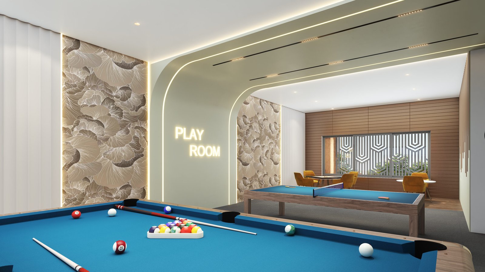 Vision 24 degree indoor game zone